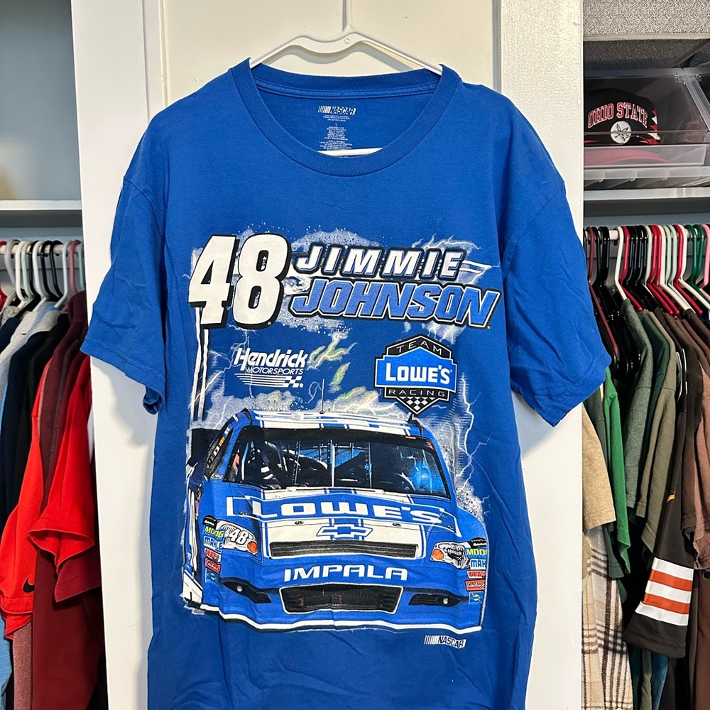 New School Jimmie Johnson Nascar Tee